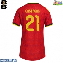 Belgia Timothy Castagne #21 Hjemmedrakt Dame VM 2026 Kortermet